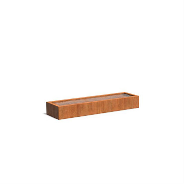 Vijverbak Corten 3000x800x400mm 3mm (VC7.1)