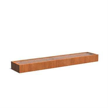 Vijverbak Corten 5000x1000x400mm 3mm (VC2.1)