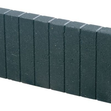 Palissadeband Quadro 6x25x50cm Zwart | OP=OP