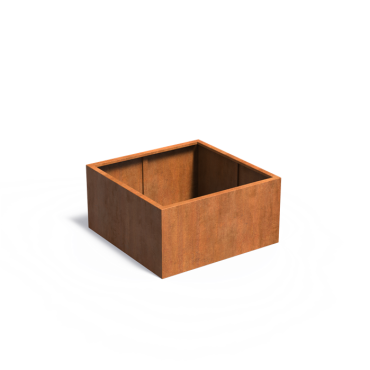 Carrez ZONDER BODEM 1200x1200x600mm Corten 2mm (CAW4.2)