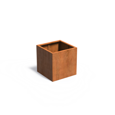 Carrez ZONDER BODEM 800x800x800mm Corten 2mm (CAW6.1)