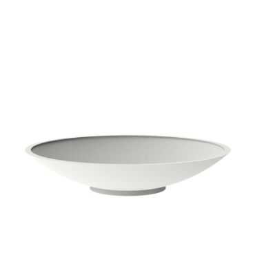 Besso Ø2000x400mm Bloembak/waterschaal polymeerbeton (BS1)