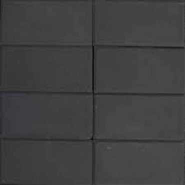 Tegel 15x30x4,5cm Zwart