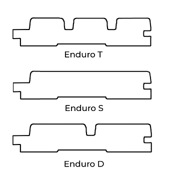 Gevelbekleding | Enduro T | 26 x 139 mm | 390cm