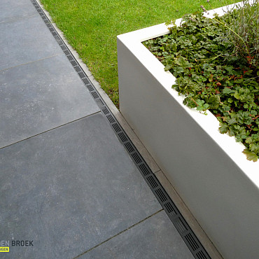 Keramische tegel Absolute Nero 80x80x2cm