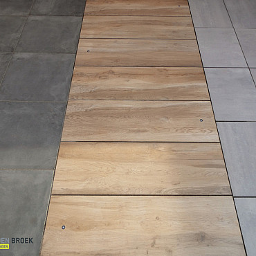 Keramische tegel Aequa Silver 40x120x2cm | VDB Actie