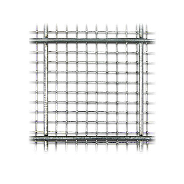 Grindkorf m100 - maas 100x100 met binnengaas - 90x180x10cm