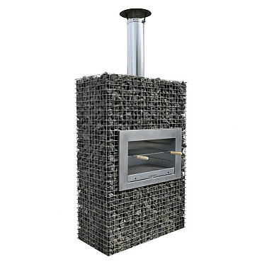Steenkorf m50  -  Classic Blokhaard verhoogd 120x180x50cm
