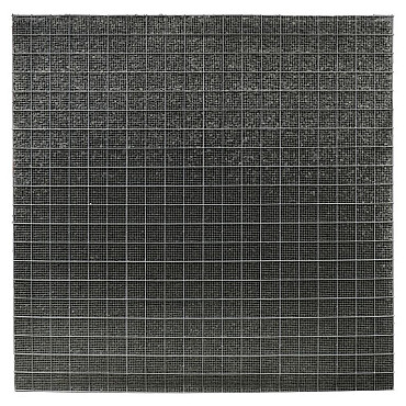 Grindkorf m100 - maas 100x100 met binnengaas - 200x200x10cm