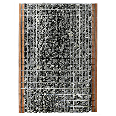 Steenschutting m50x100 paal 90x90 - maas 50x100 - 120x200x9cm