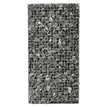 Gekramde steenkorf m50 -  maas 50x50 - 90x180x20cm