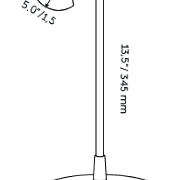 SWAY TABLE BLACK SHOWMODEL | OP=OP