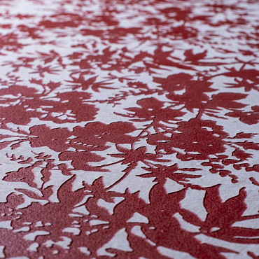 Keramische staptegel rond model B Ø 122cmx2cm Doily Rosso | OP BESTELLING