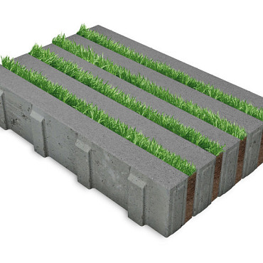 EcoStrook Basic 60x40x12cm Antraciet