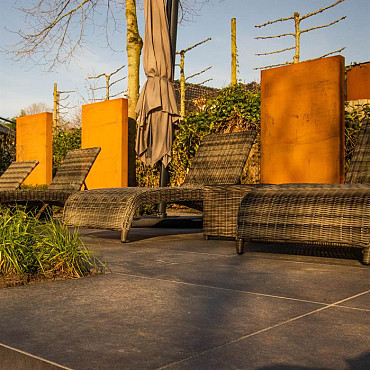 Corten Muur 3000x150x1000mm Corten 2mm (CW2.2)