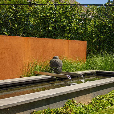 Corten Muur 3000x150x1000mm Corten 2mm (CW2.2)