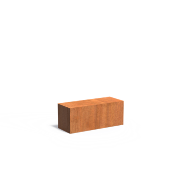 Sokkel 1000x400x400mm Corten 2mm (CK32)