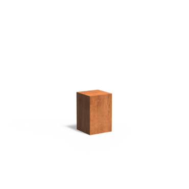 Sokkel 400x400x600mm Corten 2mm (CK8)