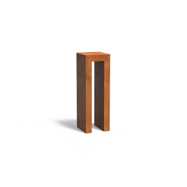 U-Sokkel 400x400x1200mm Corten 2mm (CKU5)