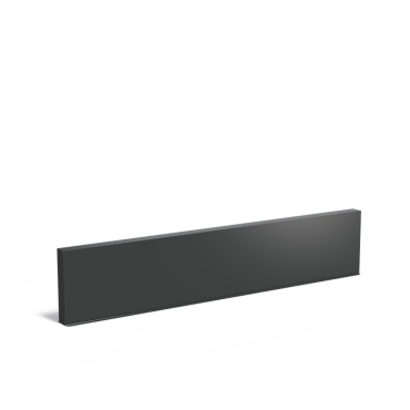 Aluminium Muur 4000x150x800mm (AW1.3)