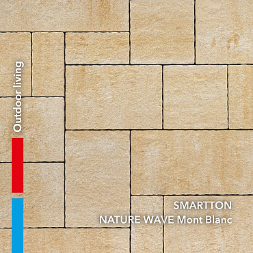 Smartton Nature Wave Wildverband 6cm Mont Blanc