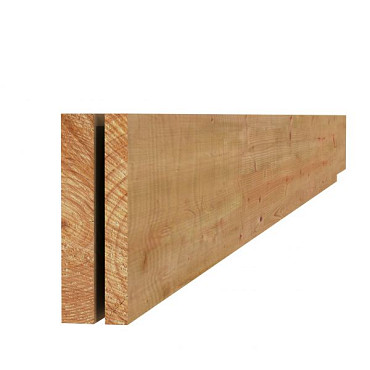 Douglas fijnbezaagde Plank 2,2x20,0x300cm onbehandeld.