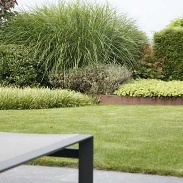 Border Hoekstuk uitwendig 15x28x15 Corten