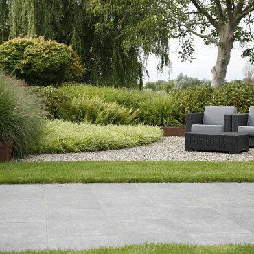 Border Hoekstuk uitwendig 15x28x15 Corten