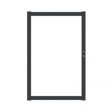 Boston Aluminium poortframe 120x183cm RAL7016 incl insteekslot