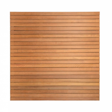 Hardhouten lattenscherm Modern 180x180cm
