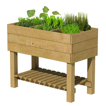 Minigarden robuust 80x100x50cm geïmpregneerd grenen