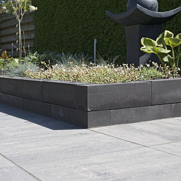 Linea stapelblok 15x15x60cm Zwart