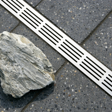 Ultra Drain Silverline Watergoot 100cm | 4 stuks