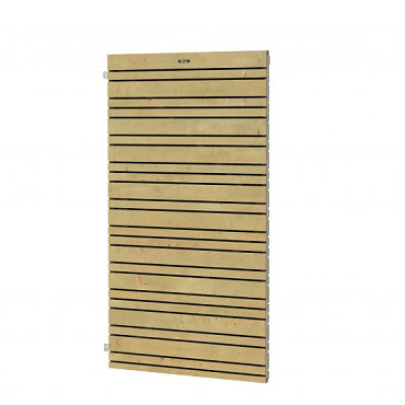 Tuindeur Flux 100 Excellent op verstelbaar stalen frame, 100 x 180 cm, groen geïmpregneerd.
