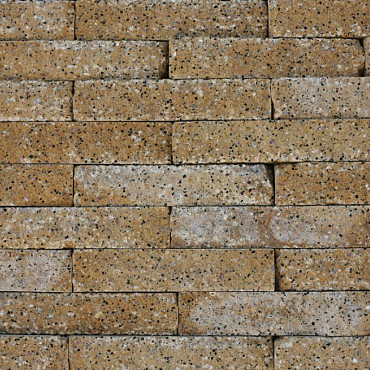 Muurelement gekliefd 30x10x6,5cm Geel