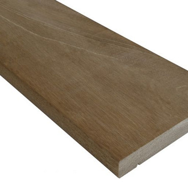 Terrasplank Bangkirai 27x190mm V-groeven Premium P500 | 396cm