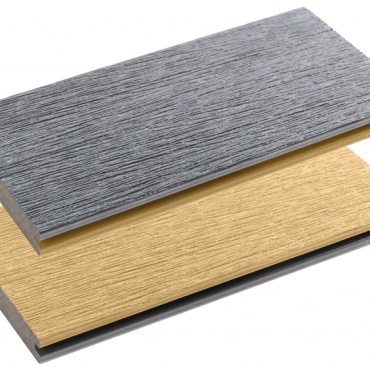 WPC 22,5x138mm Fiberdeck Vintage Bi-Color Lunar Grey / Cedar 400 cm