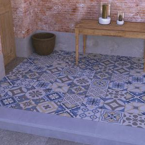 Designtegel Mosaic 60x60x4cm Oase