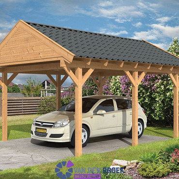 DHZ Douglas Carport Workum 430x600cm