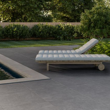 Keramische tegel Cilento Antracite Due 40x80x2cm