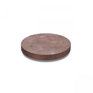 Artistone Oud Hollandse Staptegel Rond Ø100x7cm Roodbruin