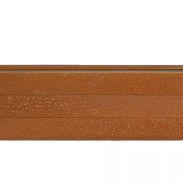Bloembak Modulair - 120x30x42 cm Corten