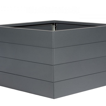 Bloembak Modulair Antraciet (RAL7016) fijnstructuur 150x150x70cm