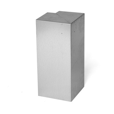 Overzetstuk muurelement Verzinkt Staal hoek 17x45x12,8cm