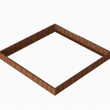 Bloembak Module+ 300x300x28cm