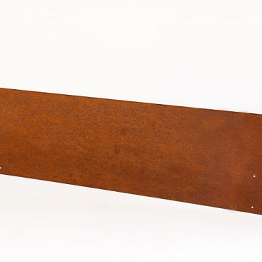 Kantopsluiting Cortenstaal Single (flg) 300cm x 10cm