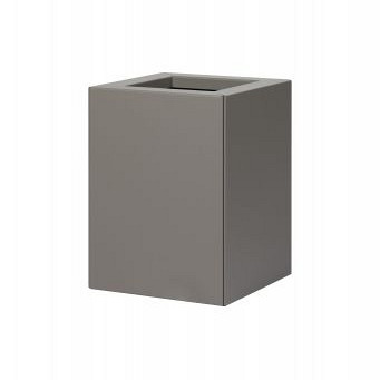 Bloembak vlak - 30x30x40 cm Taupe