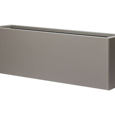 Bloembak vlak - 30x210x40 cm Taupe