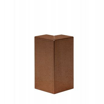 Hoekstuk voor U-profiel ongelijkzijdig 6 cm - Corten
