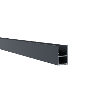 Boston Aluminium versterkt Profiel L-175cm 25x35mm | RAL7016